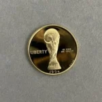 ワールドカップ記念金貨　